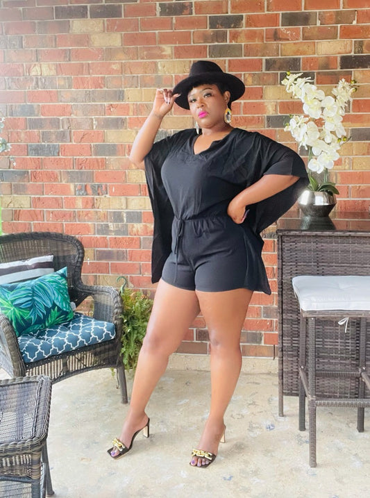 The "Fly Girl" Batwing Romper